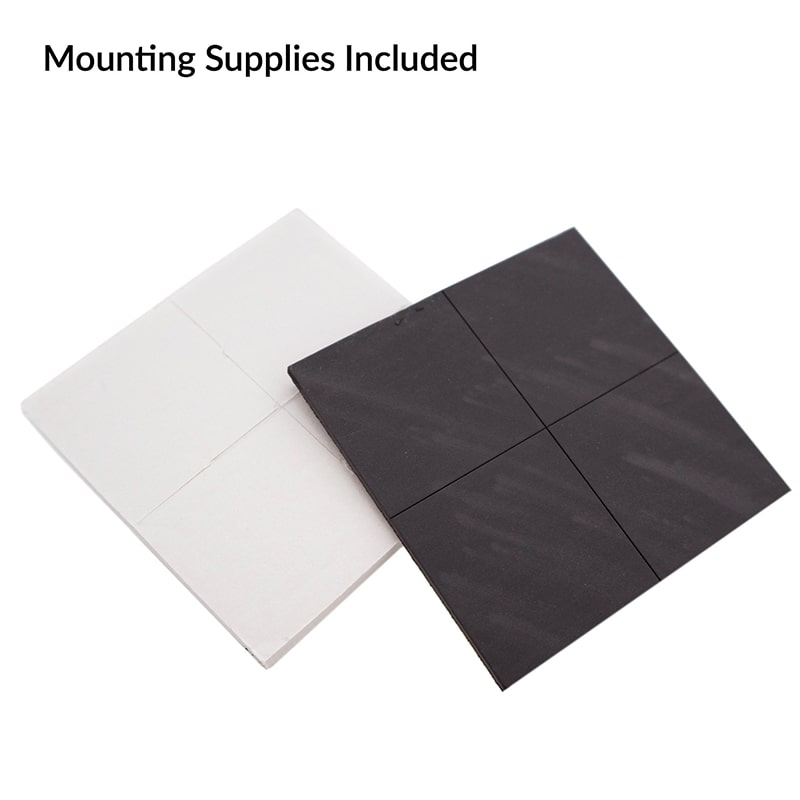 8.5" X 11" Magnetic Dry Erase Board w/ Marker &amp; 2 Magnets